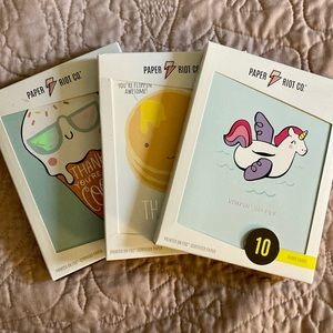 Blank Thank You Cards Bundle of 30
